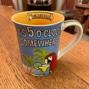 Margaritaville: It's 5 O'Clock Somewhere Lorrie Veasey Designed Coffee Cup Mug